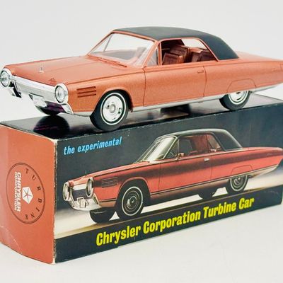 Jo-Han 1963 Chrysler Turbine Promotional Model with Original Box