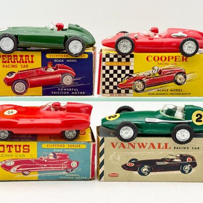 A Set of 4 Clifford Series and Mak's Racing Cars