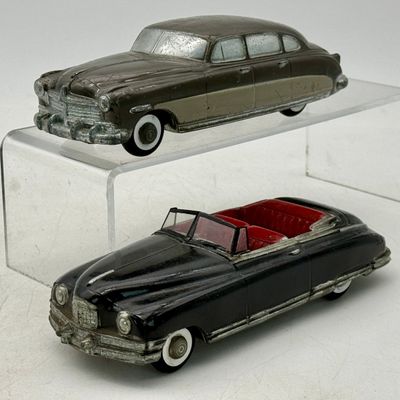 2 Master Caster Hudson and Packard Promo Cars