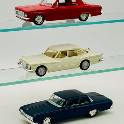 3 AMT/SMP Plymouth Dealer Promotional Model Cars