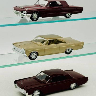 3 AMT Ford Dealer Promotional Model Cars
