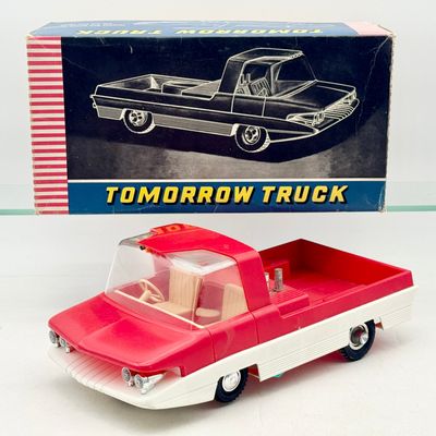 OK Brand #3355A Tomorrow Truck Battery Operated Toy with Original Box