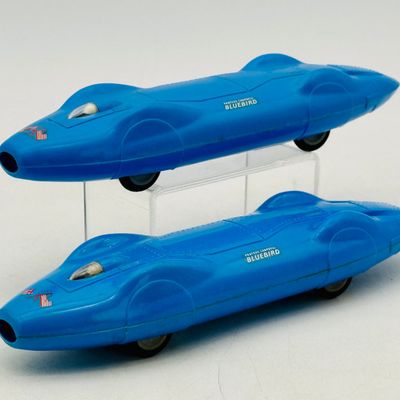 2 Marx Bluebird CN7 Friction Land Speed Toys