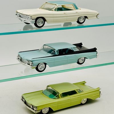 3 Jo-Han Oldsmobile Promotional Model Cars