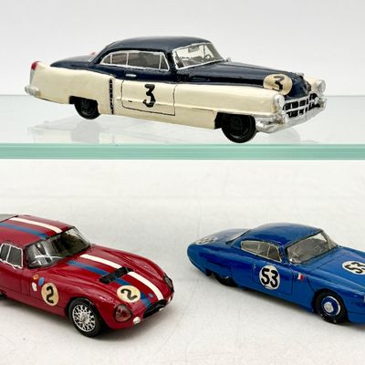 3 RD-Manou 1:43 Scale Hand-carved Le Mans Model Racing Cars