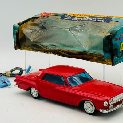Cragstan Battery Operated Triway Motivation Dodge with Original Box