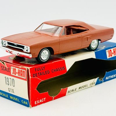 Jo-Han 1970 Plymouth GTX Promotional Model Car with Box