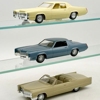 3 Jo-Han Cadillac Dealer Promotional Model Cars