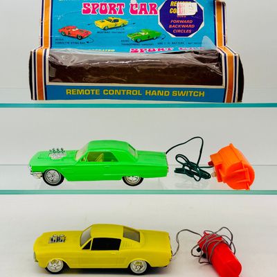 2 Battery Operated Remote Control Sport Cars