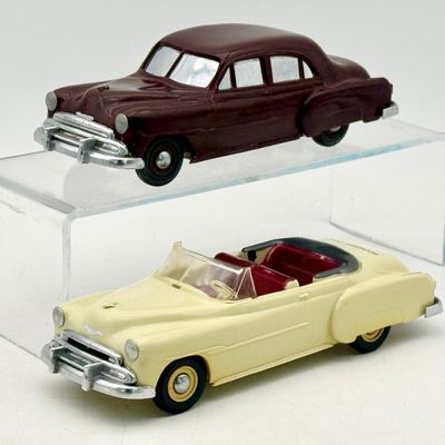 2 PMC 1952 Chevrolet Promotional model cars.