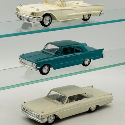 3 AMT Ford Dealer Promotional Model Cars