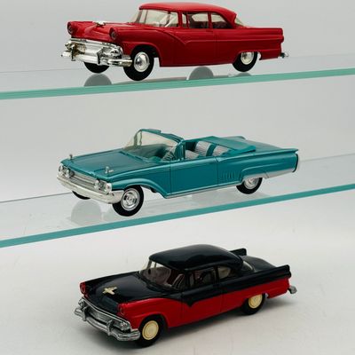 3 AMT Vintage Promotional Model Cars