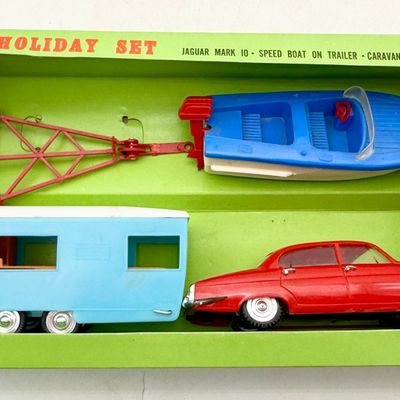 The Lucky Toys Holiday Set with Jaguar Mark X Sedan