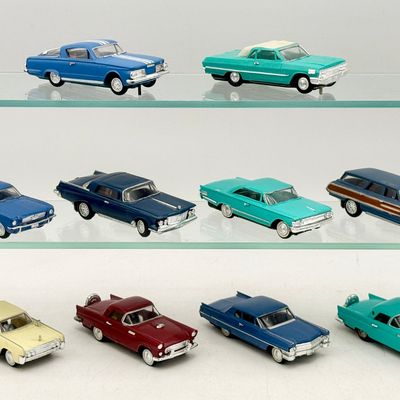 10 Vintage Ideal Motorific Model Cars