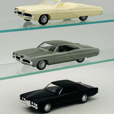 3 MPC Pontiac Dealer Promotional Model Cars