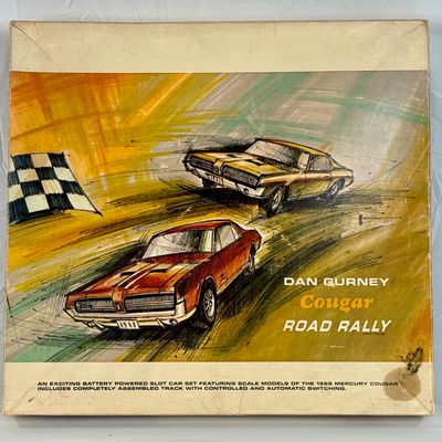 Republic Dan Gurney Cougar Road Rally Slot Car Set