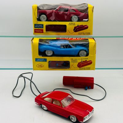 3 Cragstan and King Battery Operated Remote Control Sports Cars