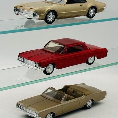 3 Jo-Han/AMT Vintage Promotional Model Cars