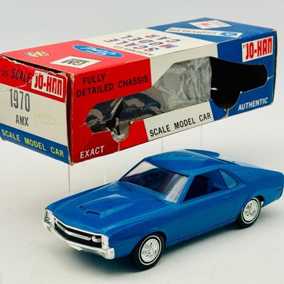 Jo-Han 1970 AMC AMX Promotional Scale Model Car with Box
