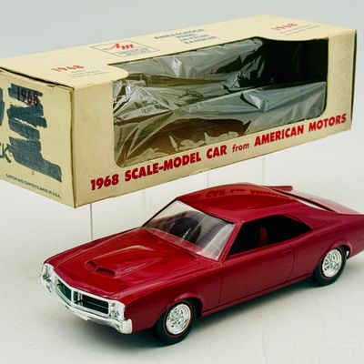 1968 Jo-Han AMC Javelin Matador Dealer Promotional Model in Original Box