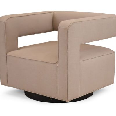 Restoration Hardware "Drew" Swivel Chair