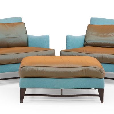 Suite of Donghia "Manhattan" Seating Furniture