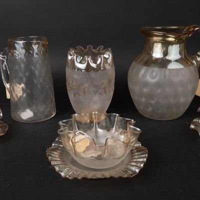 Six Pomona Glass Table Articles