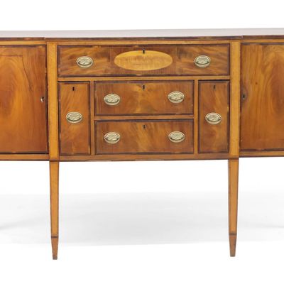 Federal Inlaid Mahogany Sideboard
