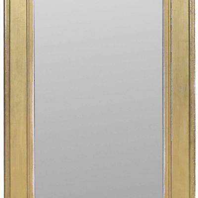Late Federal Gilt Frame Looking Glass
