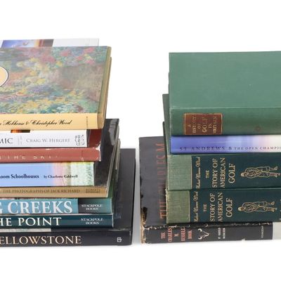 Group of Assorted Nature and Sporting Books
