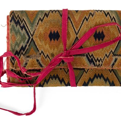 Flame-Stitched Needlework Pocketbook