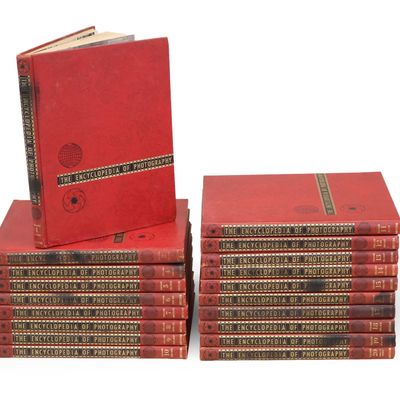 Twenty Volume Encyclopedia of Photography Set of Books