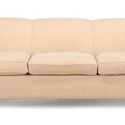 Contemporary Upholstered Three Seat Sofa