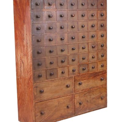 The Dr. Josiah Bartlett Federal Grain-Painted Apothecary Chest