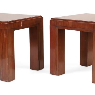 Pair of Ralph Lauren Metropolitan End Tables