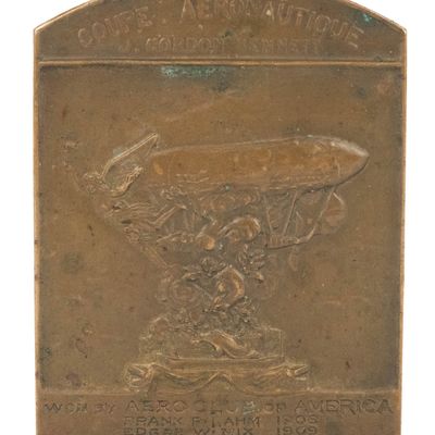 J. Gordon Bennett Cup Balloon Medal