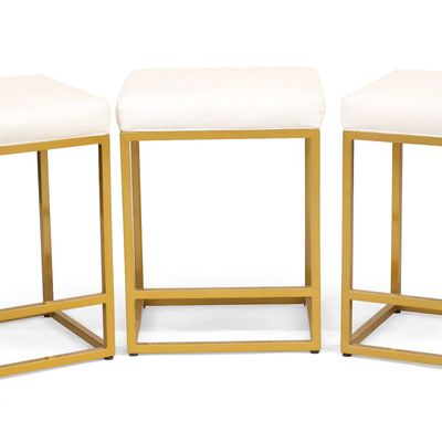 Set of Three Sophia and Williams Modern Bar Stools