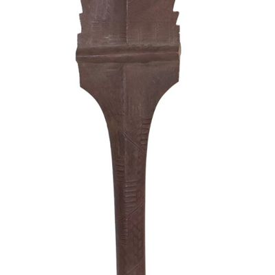 Oceanic/Pacific Carved Hardwood Culacula Board Club