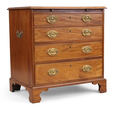 George III Diminutive Mahogany Gentleman's Chest of Drawers