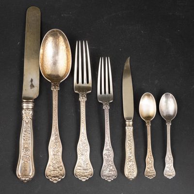 Tiffany Sterling Silver "Olympian" Flatware
