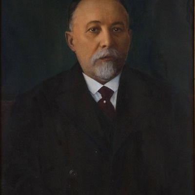 Weitzman, Portrait of a Gentleman, Mixed Media on Canvas