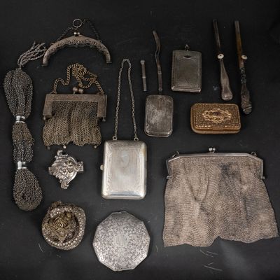 Collection of Compacts and Purses