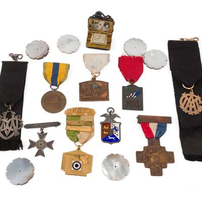 Turler Swiss Travel Watch and Medals