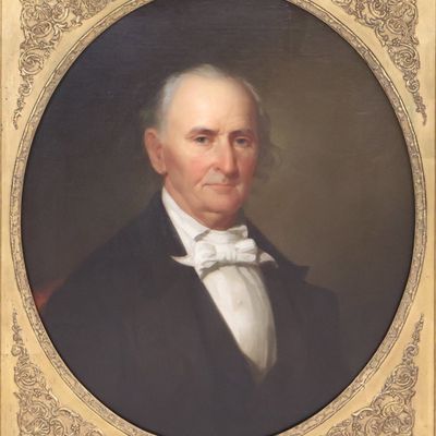 Attributed to Rembrandt Peale, 1778-1860, Member of the Highly Family, Oil on Canvas