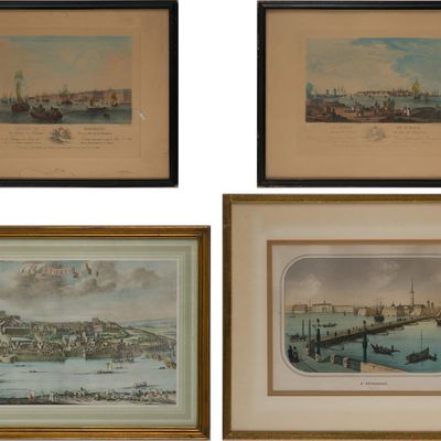 Four Port Landscapes, Prints