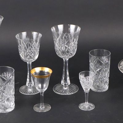 Group of Assorted Glassware