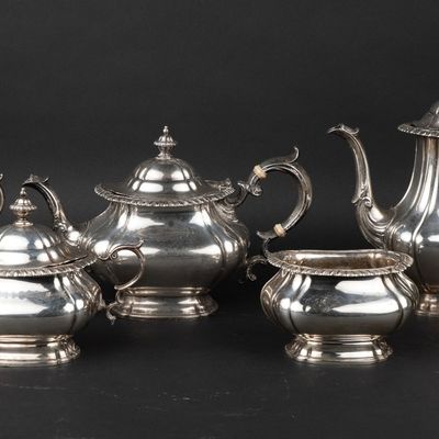 Vintage Gorham Sterling Tea and Coffee Service