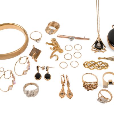 Vintage Gold and Costume Jewelry