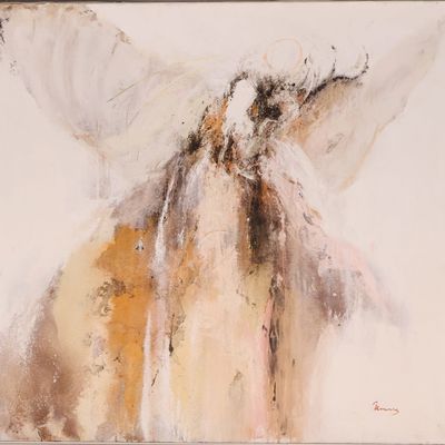 Abstract, Oil on Canvas