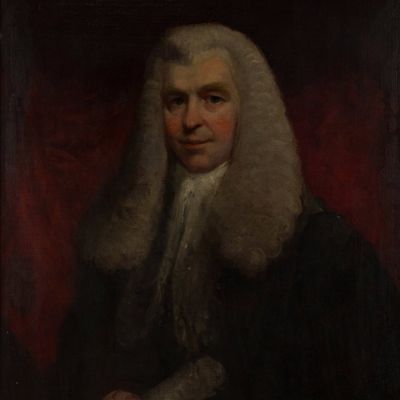 Attributed to John Hoppner, British 1758-1810, Portrait of a Judge, Oil on Canvas